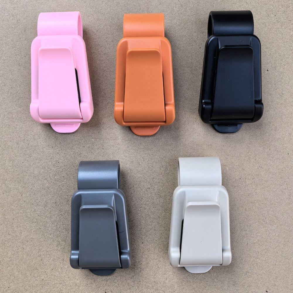 Stable Car Sunglasses Holder Shock-proof Automotive Hanger Multifunction Car Glasses Clip Card