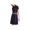Новое платье с коротким рукавом из коллекции FILA Sports Life для женщин, цвет 'Легендарный синий' F51W321310FNV