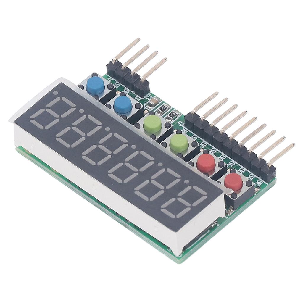 Модуль 6-разрядного цифрового индикатора TM1637 для DC 3,3 В-5 В, цифровой интерфейс IIC, счетчики, таймеры