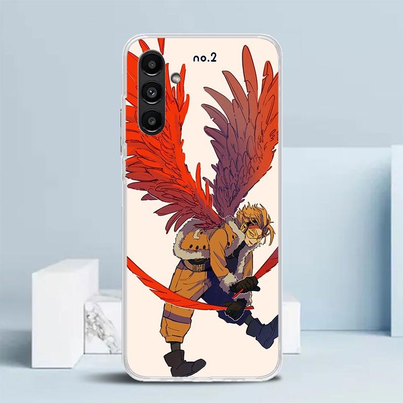 Чехол Hawks MHA My Hero A-Academy для Samsung Galaxy A17 A37 A57 A16 A26 A36 A56 A15 A14 A55 Чехол для телефона A13 A53 A25 A35 A24 A34