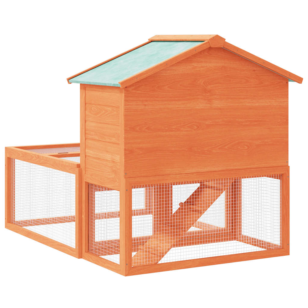 Small Animal Rabbit Hutch Wood