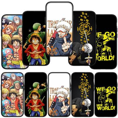 Для Samsung Galaxy S24 S23 iPhone 16 15 14 Xiaomi Redmi Note 13 12 11 8Plus 9 Pro Max X XR Чехол для телефона Аниме Трафальгар Ло Луффи One Piece OPPO Huawei
