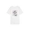 Vans T-Shirts Men's White Crew Neck Moderate Straight Fit (Unisex) T-Shirts VN0A3WEVWHT