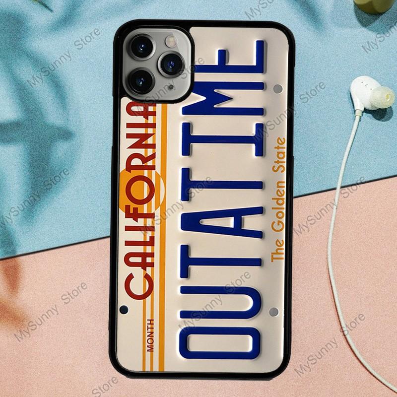 Back to the Future Flux Capacitor Phone Case For iPhone 13 11 12 Pro Max mini XS Max XR X SE 2020 6S 7 8 Plus Back Cover