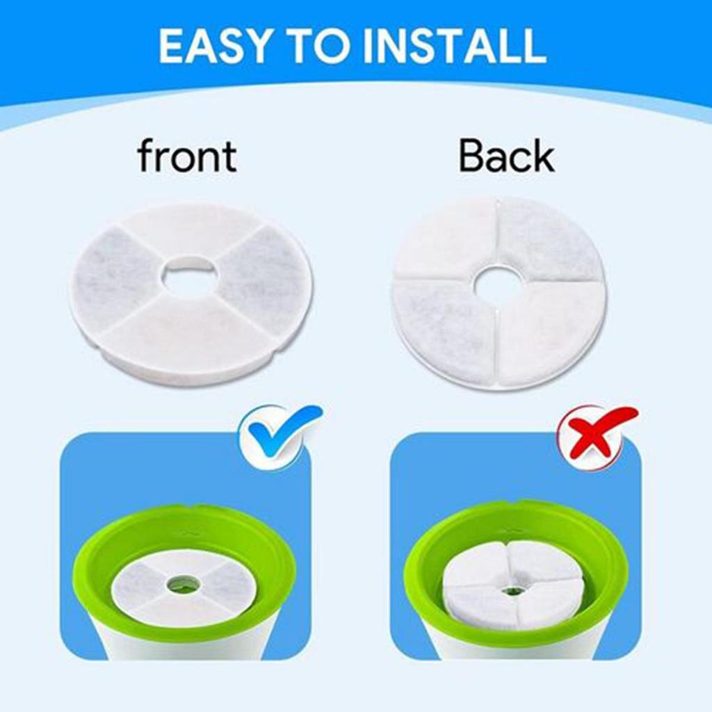 Фонтан для воды для кошек из нержавеющей стали, Питьевой фонтанчик для кошек для помещений, Автоматический дозатор воды 2,4 л/81 унция