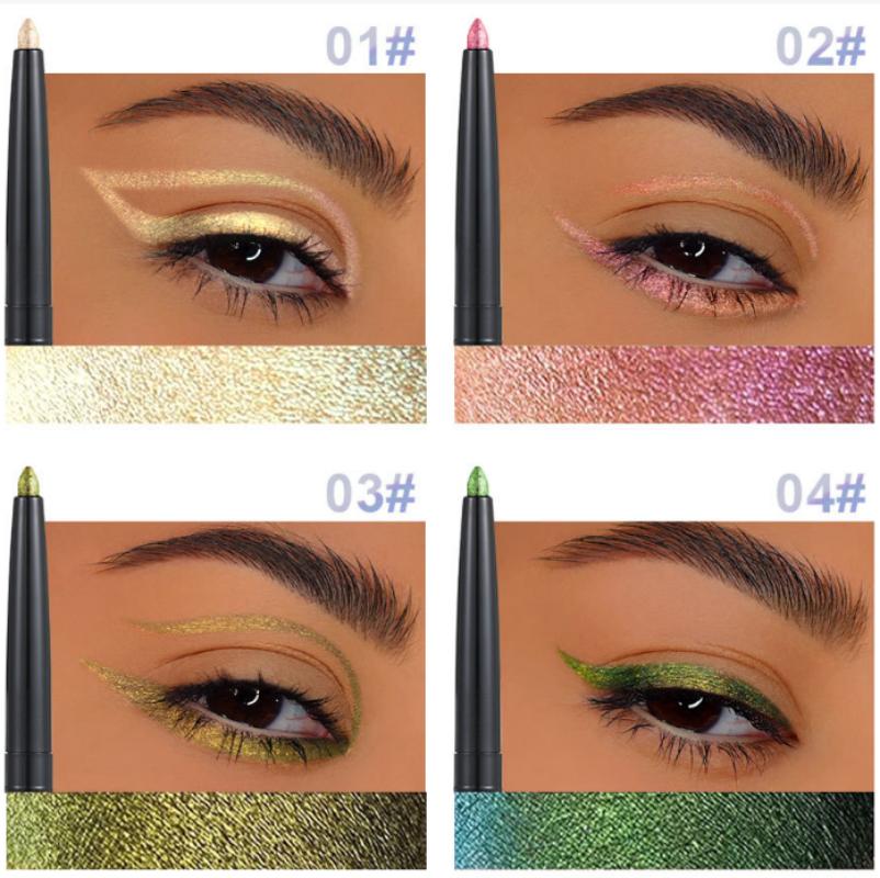 Color Eyeliner Gel Pen Ultra-fine Eyeliner Waterproof, Oil-proof, Non-smudge-proof, Long-lasting Eyeliner Color-changing Eyeliner Eyeshadow Stick