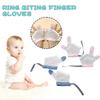 Sucking Thumb Stop Baby Finger Gloves Guardinfant Kids Fabric Prevention Eating N9C9