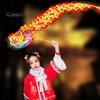 Dragon Lantern DIY Kit Chinese New Year Spring Festival LED Light Paper Craft Luminous Dragon Ribbon Dance Lantern Party Decoration