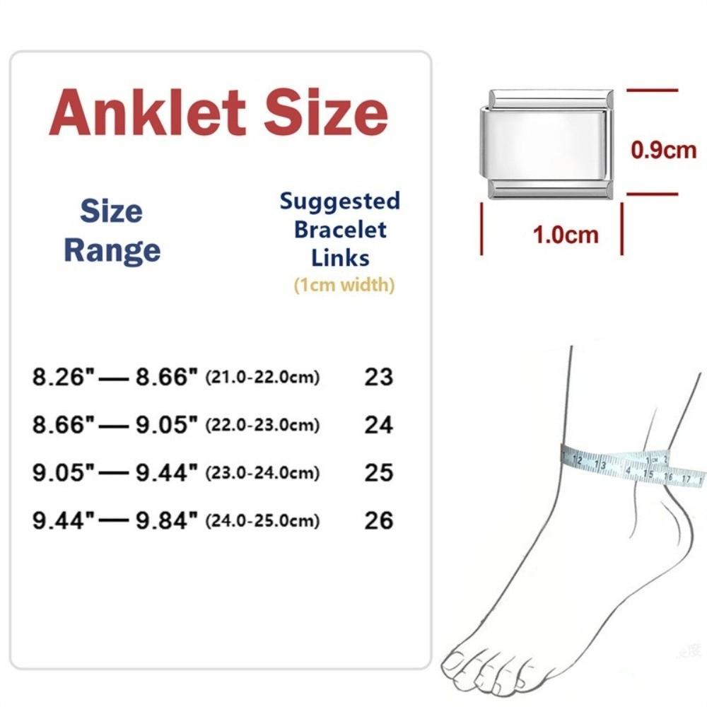 Fresh Style Bracelet Charms Stainless Steel DIY Making Charm Italian Links Spliceable Multi-Function Charm Bracelet Link