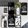 Чехол для телефона с логотипом N-Nash Fishing для IPhone 16 15 14 11 12 13 Mini Pro XS Max Cover 6 7 8 Plus X Funda Shell