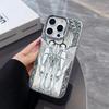 Роскошный Ретро Чехол для Телефона Ангел Амур Для iPhone 17 16e 16 15 14 13 12 11mini Pro Max X XR XSMAX 8 Air Plus Прозрачный Чехол