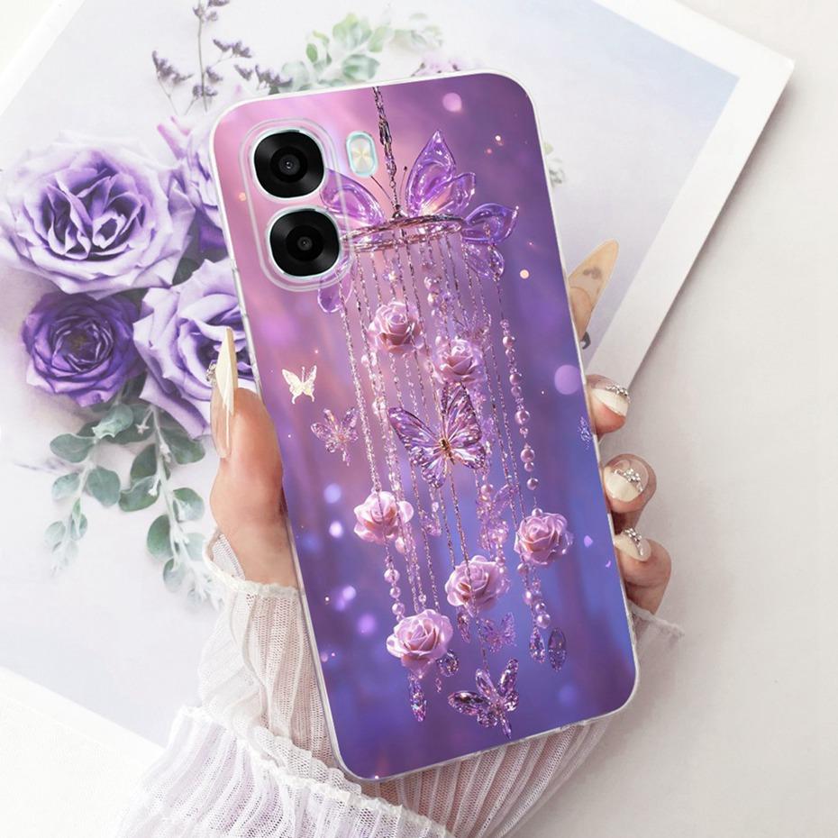 Милый чехол для телефона с принтом для Oppo A6 4G 5G A6x A6T Pro 4G Мягкие силиконовые TPU чехлы для Oppo A6x A6 A6T Pro 4G Чехлы-бамперы