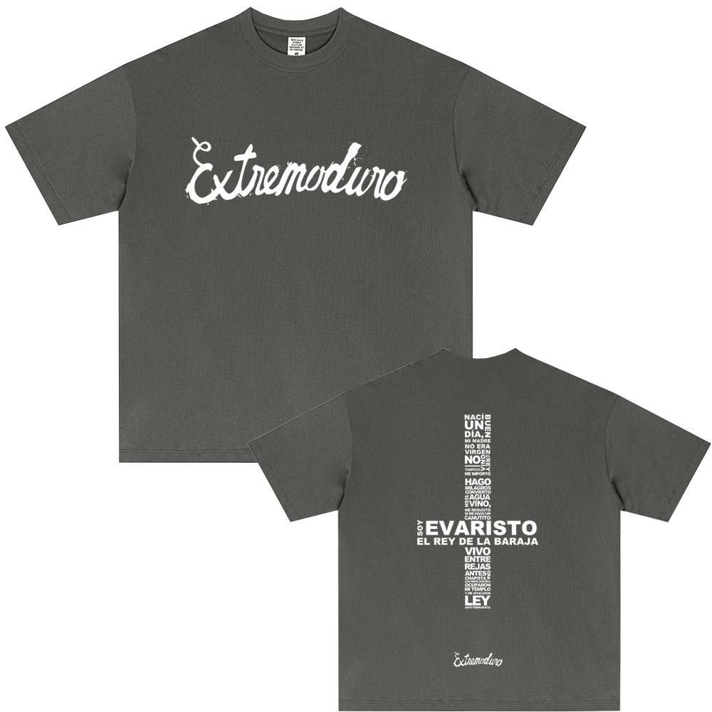 Limited Rock Band Extremoduro Tshirts Men Women Fashion Gothic Oversized T Shirts Male Casual Vintage Short Sleeve Tee Shirt