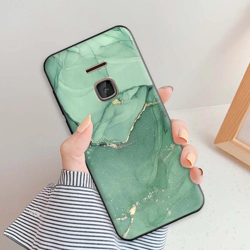 Чехол-бампер для Nokia 225 4G Nokia 215 4G TA-1284 Модный мраморный чехол для Nokia225 4G TA-1321 Защитный силиконовый задний бампер