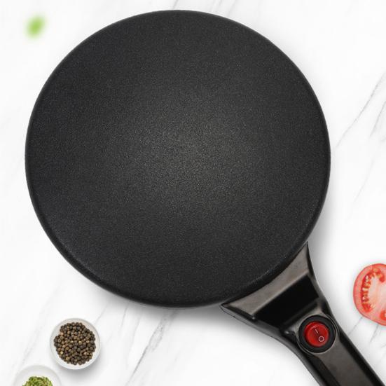 Электрическая ручная блинница с автоматическим термостатом и антипригарным покрытием Ручная блинница мгновенного приготовления