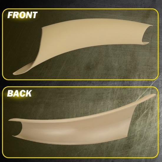 3PCS Door Pull Handle Ide Beige Case Cover For BMW X5 F15 X6 F16 2014-2018