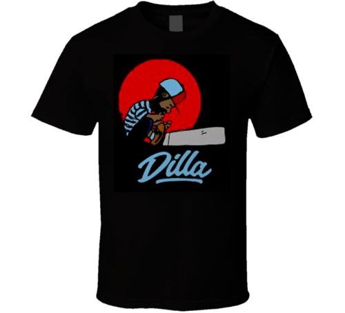 J Dilla American Record Producer logo album tee shirt