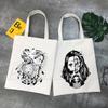 Nezuko Shopping Bag Grocery Handbag Bolsas De Tela Tote Bolsa Shopping Bag Jute Tote Fabric Custom