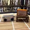 1: 12 Dollhouse Home Accessories Pocket Simulation Mini Retro Radio
