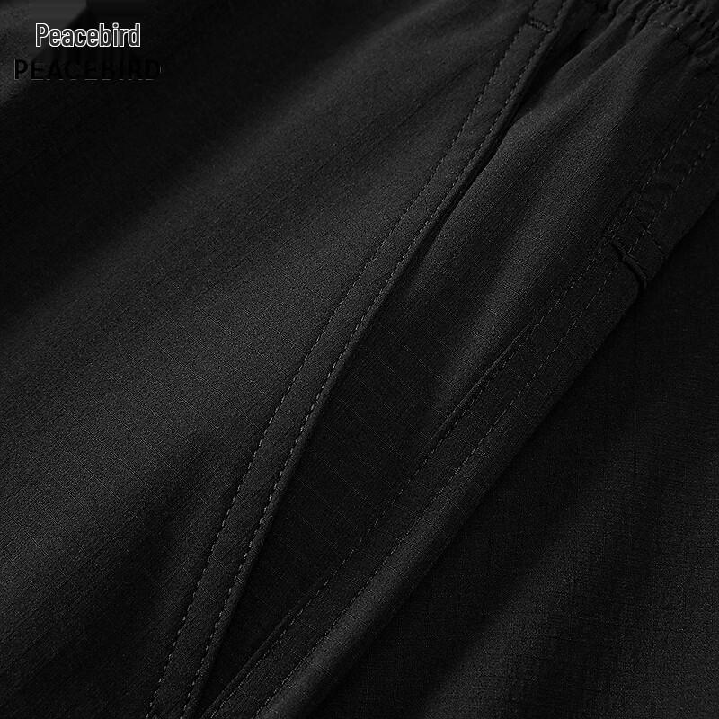 Peacebird Men's Straight-Leg Four-Way Stretch Cargo Athletic Shorts
