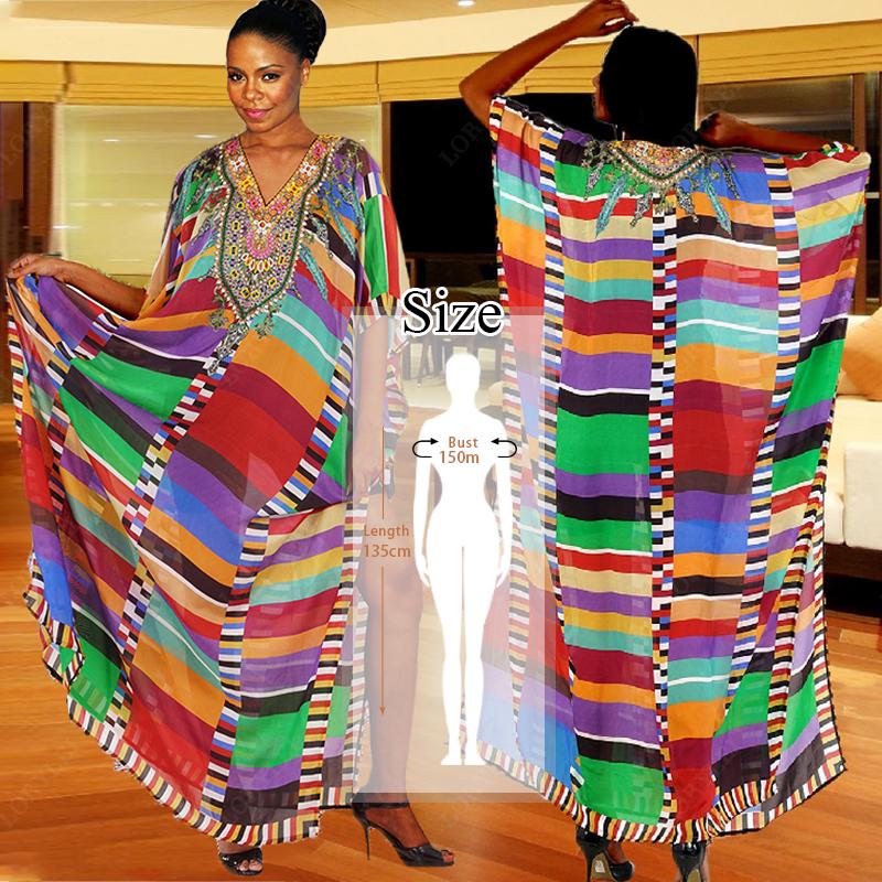 Женская пляжная туника свободного кроя