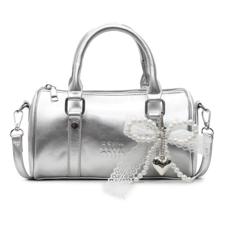 Новая Мода Универсальная Сумка-Цилиндр для Ручной Носки Женская Сумка Кроссбоди