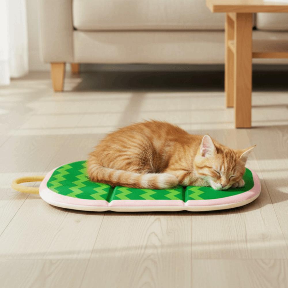 Anti-Slip Pet Sleeping Pad Wear-resistant Pet Rest Cushion Pet Dog Cooling Mat for All Season