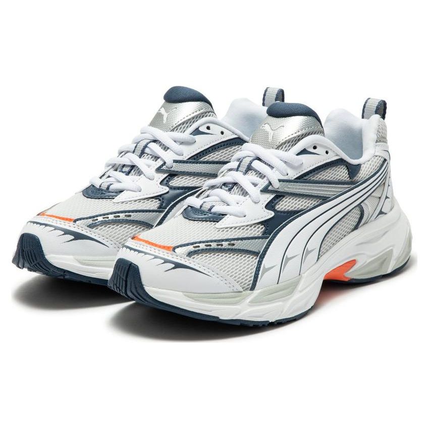 Puma Morphic Feather Grey Inky Blue Unisex Sneakers 392724-02