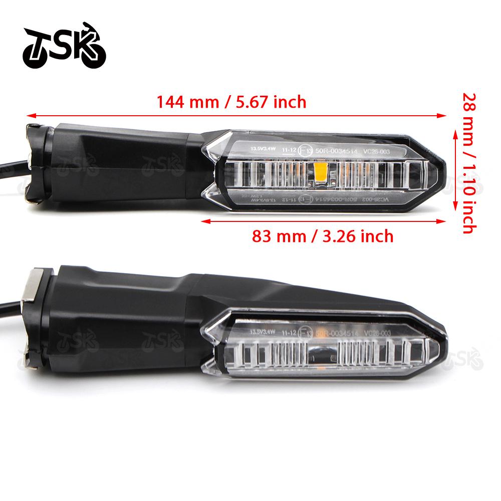 Для KAWASAKI ER-6N ER6N ER-6F ER6F NINJA 650 ZX-6R ZX6R ZX 6R VERSYS Мотоцикл Светодиодные Указатели Поворота Сигнальные Фонари Мигалки