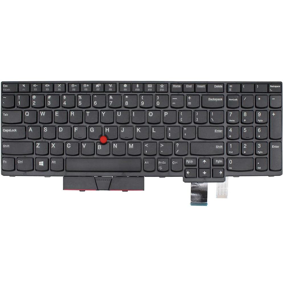 Клавиатура для ноутбука Lenovo ThinkPad T570 T580 P51S P52S без подсветки