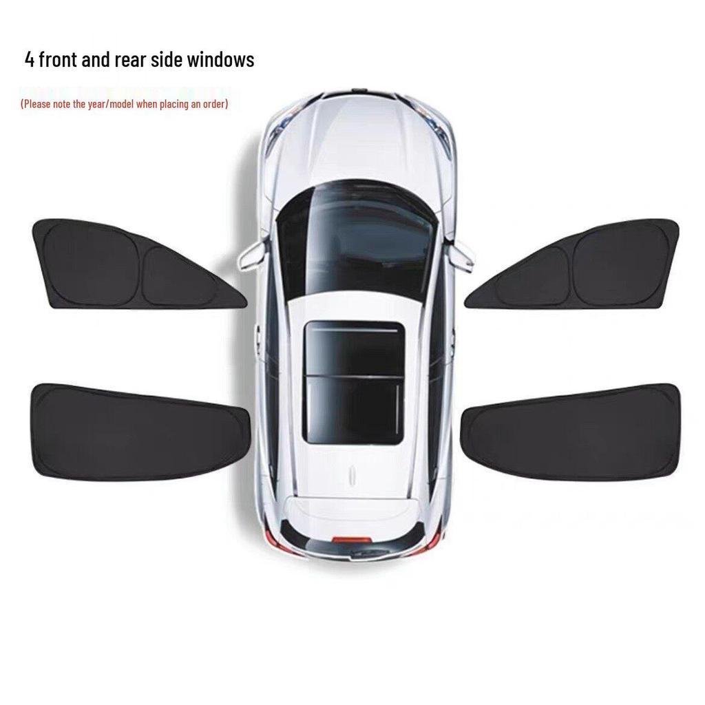 Xiaopeng G6/G9 Car Window Sun Shade: Heat Insulation & Privacy Protection for Camping & Ice Shield Side Window.