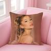 Горячие певцы А-Ариана ГранСде Модная наволочка Комфортный диван-кровать Шелковистый элегантный Невидимая молния На заказ Декоративная наволочка