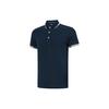 Li Ning Color Block Polo Shirt Men Tops Sailor-Blue APLS143-2