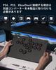 Haute42 Akecon Leverless Leverless Controller Fighting Game Controller Leverless U16 Black Design Wide Top Board Buttons Hard To Remove Additional