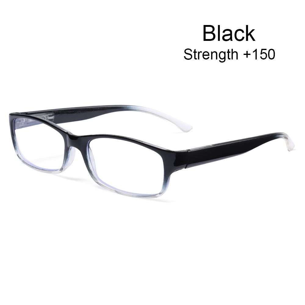 Fashion Vintage Eye Protection Elegant Eyeglasses Ultra Light Frame Anti-Blue Light Reading Glasses