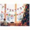 1 Pcs New Cartoon Pull Flag Christmas Flag Christmas Decoration Supplies Birthday Wedding Decoration Hanging Flag