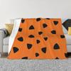 Flintstones Texture Throw Blanket Vintage Warm Winter Blankets Throw Blanket  Blankets for Beds  Thin Blanket  Banana Fish#