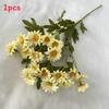 Silk Polish Chamomile 2 Fake Flowers For Wedding Props Home Styling Photography