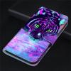 Fashion Painted Pattern Cover Lanyard Flip Leather Case For iPhone Samsung Huawei Honor Xiaomi Redmi OPPO Realme Moto Asus