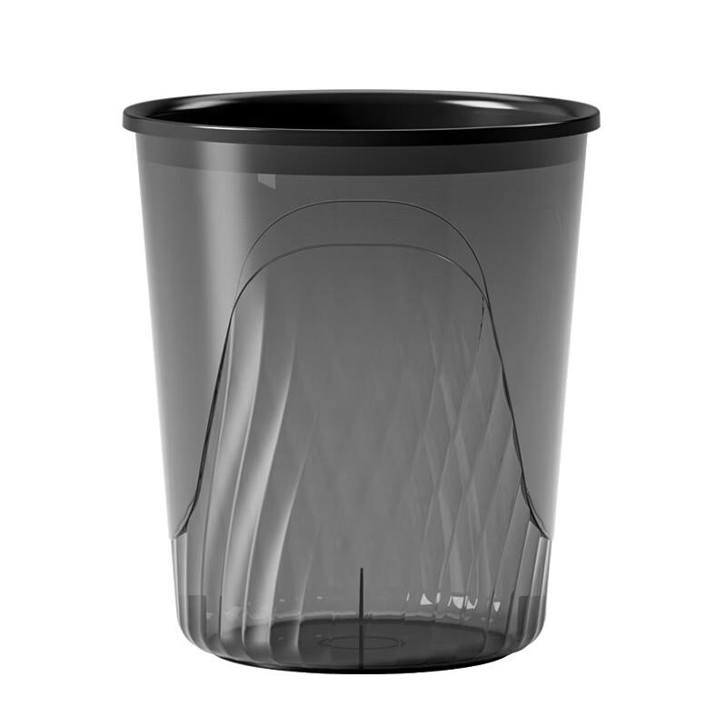 Premium Grey Small Waste Bins - 5 Pack