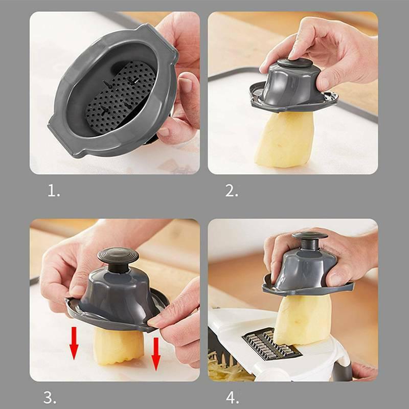9 в 1 бытовой многофункциональный поворотный овощерезный станок, креативная кухонная корзина, инструменты