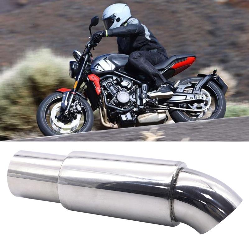 Универсальная выхлопная труба глушитель хвостовая труба нержавеющая сталь интерфейс 51 мм конец выхлопной системы