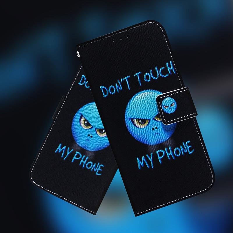 Чехол-книжка с рисунком из магнитной кожи для Nokia 1.3 1.4 2.2 2.5 3.2 3.4 4.2 5.3 5.4 6.2 7.2 X10 X20 X30 XR20 XR21