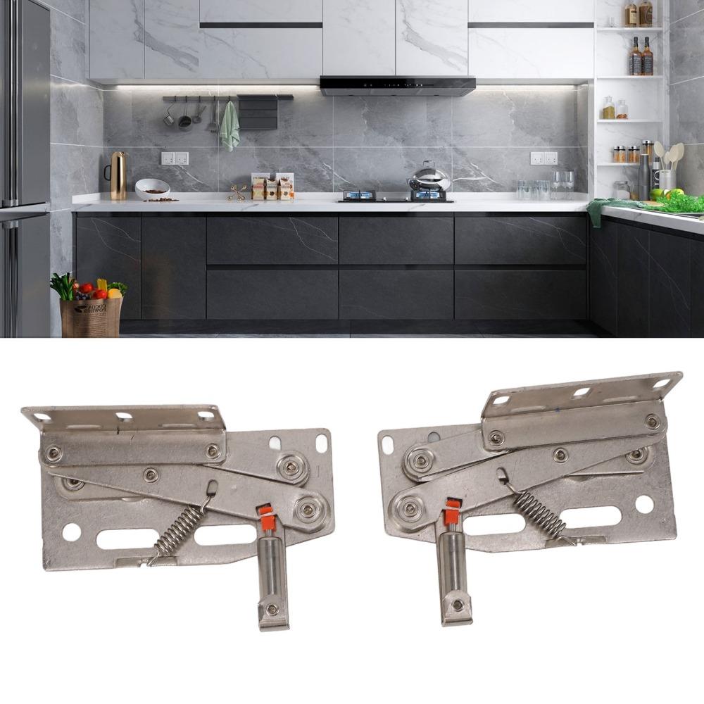 2pcs Heavy Tip Out Tray Hinge Easy Install Flip Door Hinge Durable Cabinet Hinge Bathroom Cabinet