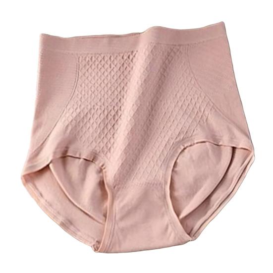 Женское нижнее белье с высокой талией, утягивающее живот, компрессионные трусы с полным покрытием, женские бесшовные эластичные трусы
