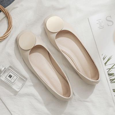 Модные женские балетки на осень 2024 года, женская обувь больших размеров 43, туфли Мэри Джейн на платформе, повседневные туфли большого размера для женщин