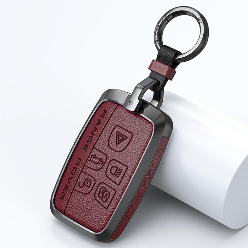 Land Rover Key Bag Cover for Range Rover Sport, New Defender, Discovery 5 - Unisex Protective Shell with Buckle