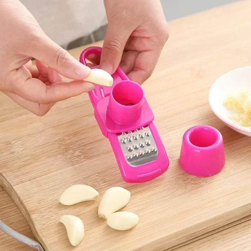 Ручной пресс для чеснока с теркой для имбиря: Экономьте время и усилия на кухне