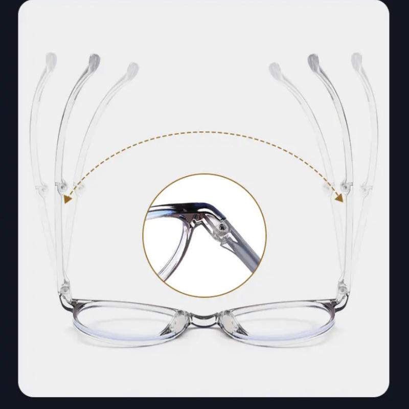 Ultra Light Portable Fold Presbyopic Glasses for Men Women Computer Reading Glasses Retro Presbyopia Glasses