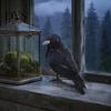 Реалистичные Вороны с Перьями Черный Ворон Декор на Хэллоуин, Жизненно Похожая Фигурка Ворона Реквизит Симуляция Воронов для Дома с Привидениями, Искусственная Птица Украшение Вечеринка